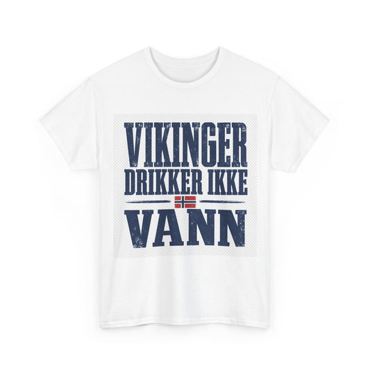 Vikinger Drikker Ikke Vann – VM T-skjorte